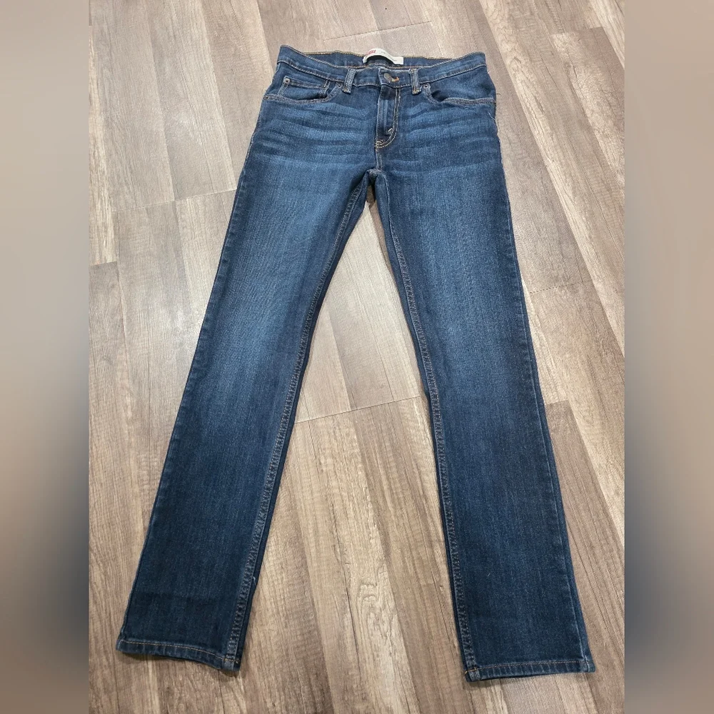 LEVIS 510 SKINNY DARK BLUE JEANS 28 X 28 Western Rancher Classy